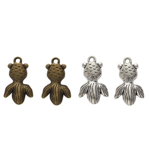 Zinc Alloy Animal Pendants Fish plated DIY Approx Sold By Bag