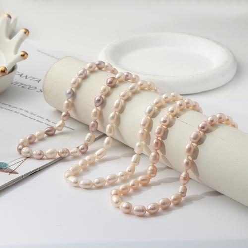 Natural Freshwater Pearl Necklace for woman Length 43 cm Sold By PC