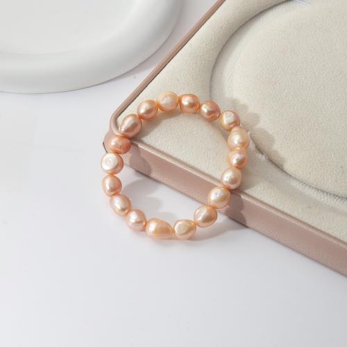 Sötvatten odlade Pearl Bracelet, Freshwater Pearl, för kvinna, Längd 18.5 cm, Säljs av PC