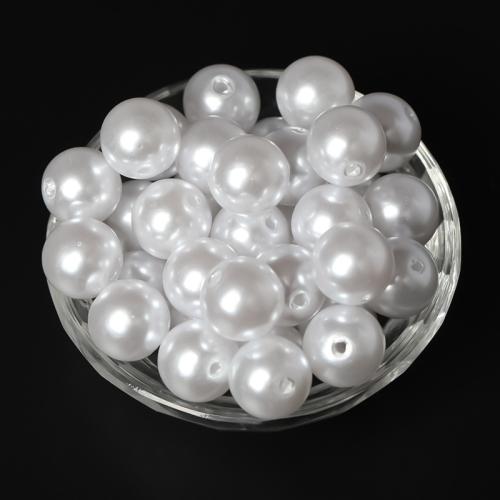 ABS Plastic Beads ABS Plastic Pearl DIY Sold By Bag