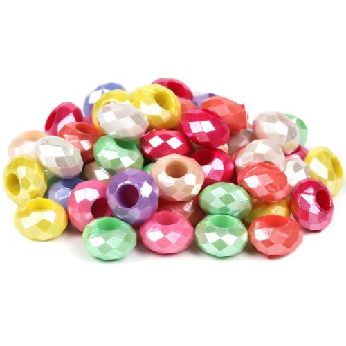 Opaque Acrylic Beads durable & hardwearing & DIY Approx Sold By Bag