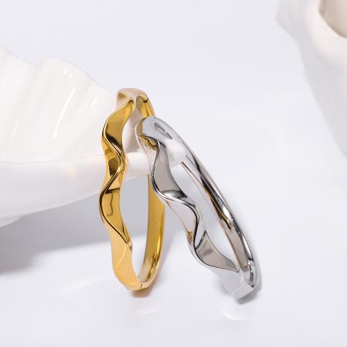 Stainless Steel Finger Ring 304 Stainless Steel Vacuum Ion Plating for woman Sold By PC