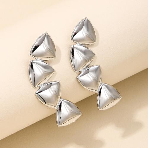 Zinc Alloy Stud Earring plated for woman Sold By Pair