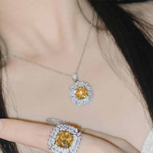 Brass Jewelry Set plated & micro pave cubic zirconia & for woman Sold By PC