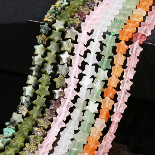 Gemstone Jewelry Beads Star polished 6mm Approx Sold By Strand