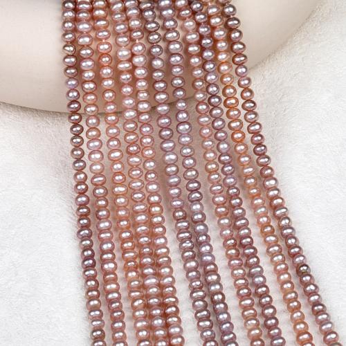 Krumpir Kulturan Slatkovodni Pearl perle, možete DIY, više boja za izbor, about:4-5mm, Prodano Per Približno 38 cm Strand