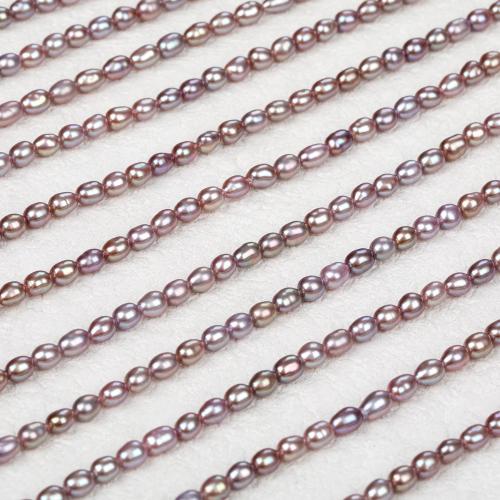 Cultured Rice Freshwater Pearl Beads DIY mm Sold Per Approx 37-39 cm Strand