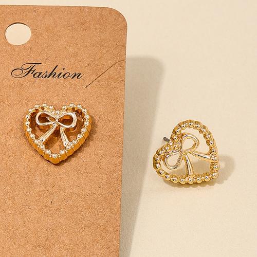 Zinc Alloy Stud Earring plated for woman Sold By Pair