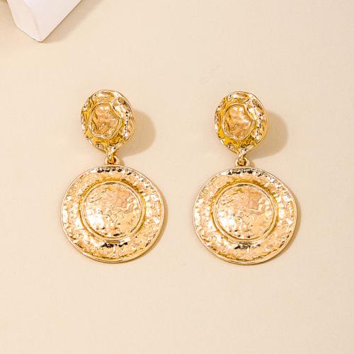 Zinc Alloy Stud Earring plated for woman gold Sold By Pair