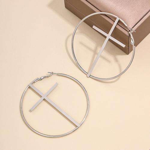 Zinc Alloy Drop Earrings plated for woman Sold By Pair