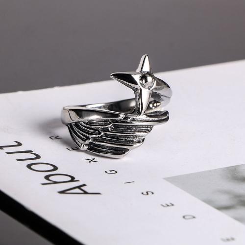 Stainless Steel Finger Ring 304 Stainless Steel Vacuum Ion Plating & for man Sold By PC