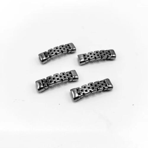 Stainless Steel Leather Cord Clasp 304 Stainless Steel polished DIY Sold By PC