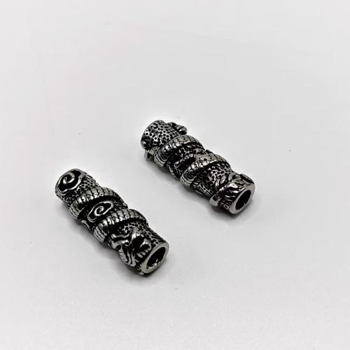 Cruach dhosmálta Leathar Corda Clasp, 304 Cruach dhosmálta, snasta, DIY, 6mm, Díolta De réir PC