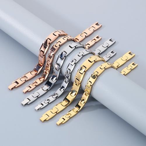 Stainless Steel Jewelry Bracelet 304 Stainless Steel Vacuum Ion Plating & for man Sold By PC