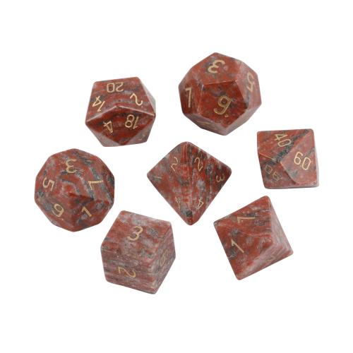 Dice for games Sesame Geometrical Pattern Carved Sold By PC