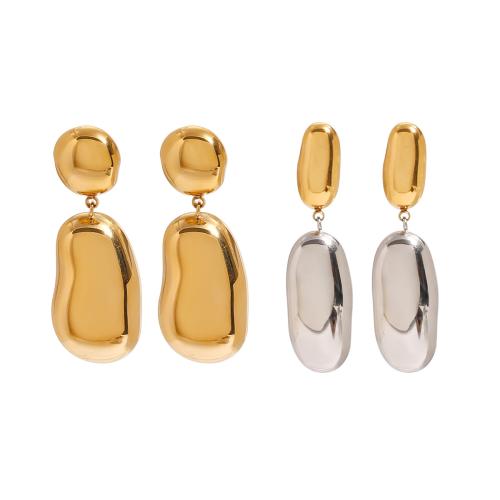 Pendientes de Acero Inoxidable, acero inoxidable 304, chapado, Joyería & diferentes estilos para la opción & para mujer, Vendido por Par