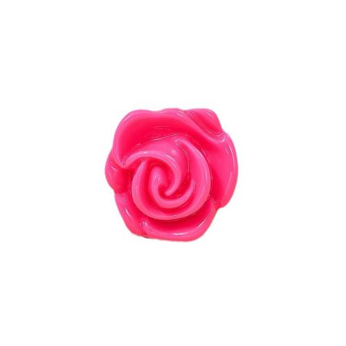 Gioielli anelli da dito , plastica, Rose, placcato, per la donna, rosa, Venduto da PC