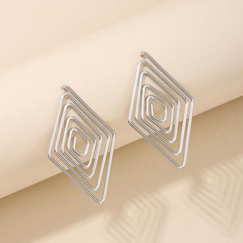 Zinc Alloy Stud Earring plated for woman Sold By Pair