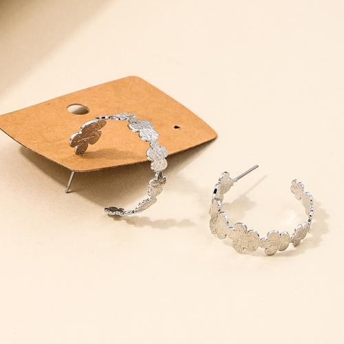 Zinc Alloy Stud Earring plated for woman Sold By Pair