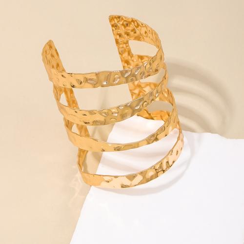 Zink Alloy Bangle Smycken, plated, för kvinna, guld, Säljs av PC