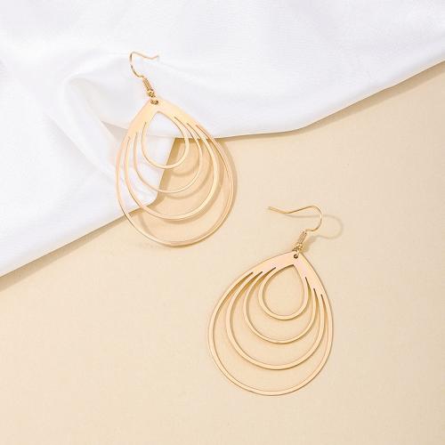 Zinc Alloy Drop Earrings plated for woman Sold By Pair