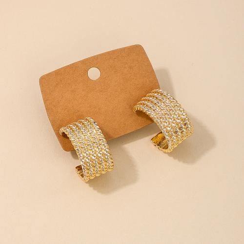 Zinc Alloy Stud Earring plated for woman Sold By Pair