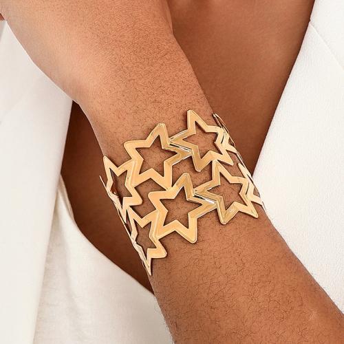 Zinc Alloy Bangle Star plated for woman Sold By PC