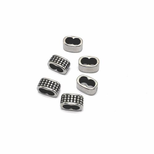 ステンレススチールビーズ, 304ステンレススチール, DIY, 5x10mm, 売り手 パソコン