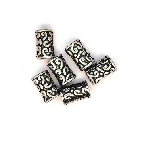 Edelstahl-Beads, 304 Edelstahl, DIY, 6mm, verkauft von PC