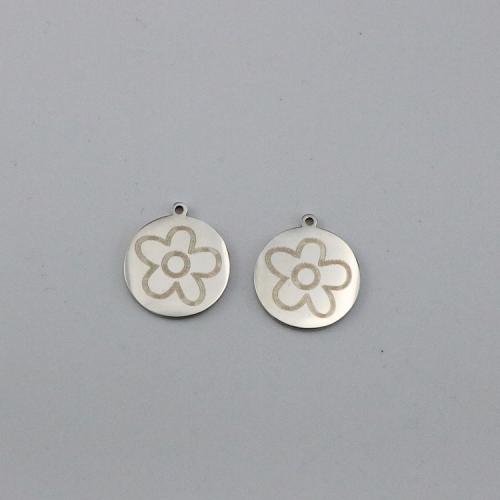 Stainless Steel Pendants 304 Stainless Steel Vacuum Ion Plating DIY Sold By Bag