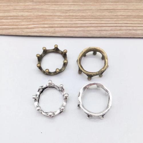 Zinc Alloy Jewelry Beads Crown plated DIY Sold By Bag