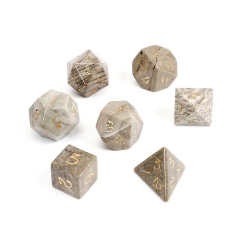 Dice for games Larimar Geometrical Pattern Sold By PC