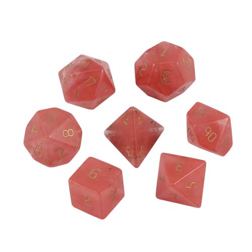 Dice for games Crystal Geometrical Pattern Sold By PC