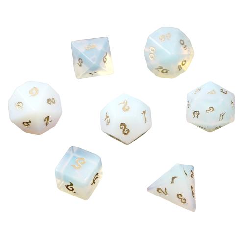 Dice for games Opal Geometrical Pattern Sold By PC