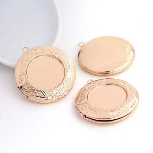 Brass Locket Pendant Setting plated DIY nickel lead & cadmium free inside mm Sold By PC