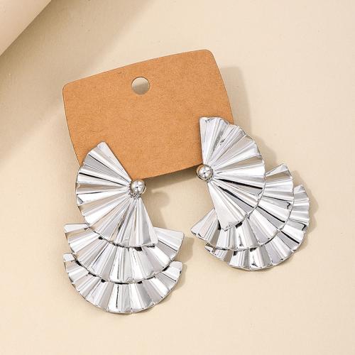 Zinklegering oorknoppen, Zinc Alloy, plated, voor vrouw, meer kleuren voor de keuze, Verkocht door pair