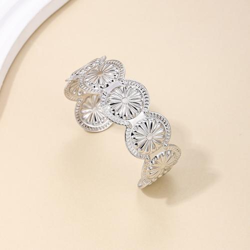 Zinc Alloy Bangle petals plated for woman Sold By PC