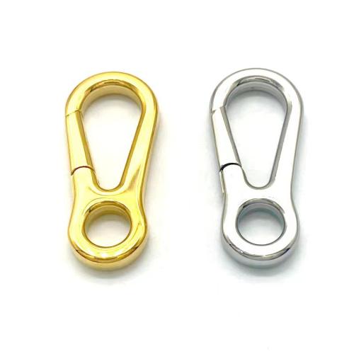 Stainless Steel Key Clasp 316 Stainless Steel plated Unisex 36mm Sold By PC