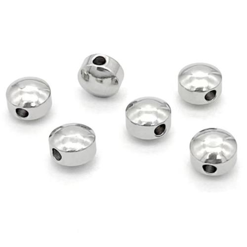 Stainless Steel Beads 304 Stainless Steel plated DIY original color Sold By PC