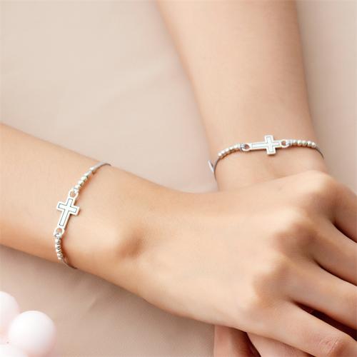 Zinklegering armbandkettingen, Zinc Alloy, voor vrouw, meer kleuren voor de keuze, Verkocht door PC