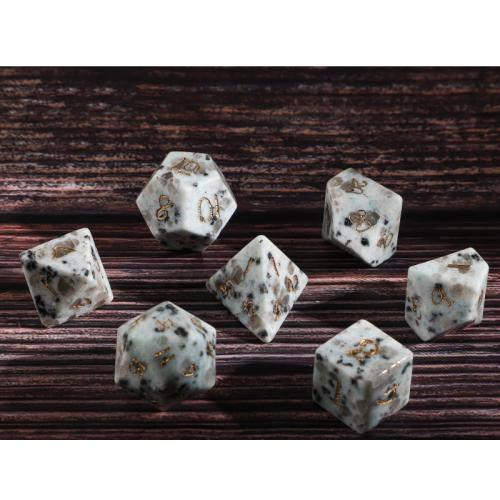 Dice for games Lotus Jasper Geometrical Pattern Sold By PC