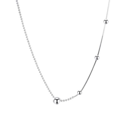 925 Sterling Silver Necklaces with 5CM extender chain for woman silver color Length Approx 40 cm Sold By PC