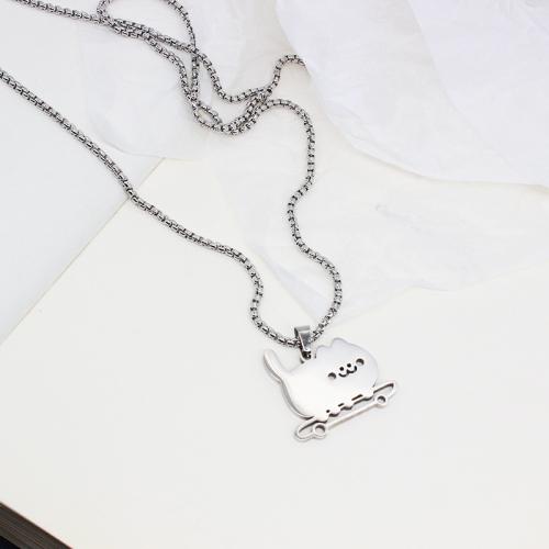 Stainless Steel Jewelry Necklace 304 Stainless Steel plated for man Approx 6mm Length 51-60 cm Sold By PC