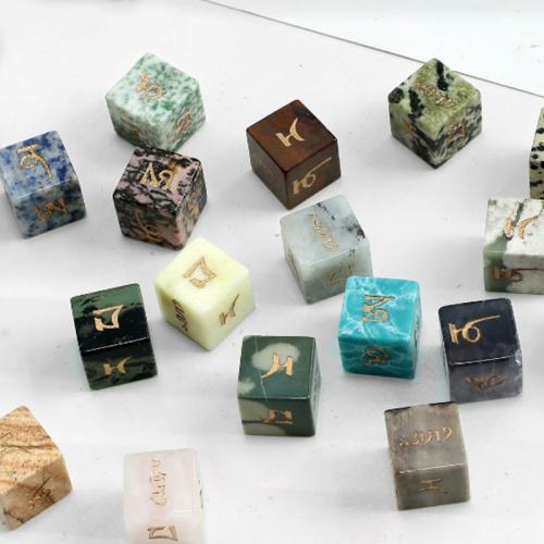 Dice for games Gemstone Geometrical Pattern Sold By PC