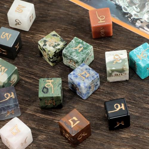 Dice for games Gemstone Geometrical Pattern Sold By PC