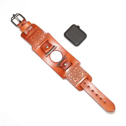 Watch Bands Cowhide with Zinc Alloy fashion jewelry & Unisex Sold By PC