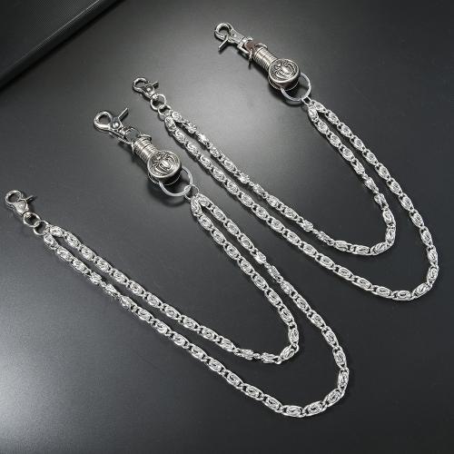 Body Chain Jewelry Zinc Alloy with Cowhide & Iron Double Layer & fashion jewelry & Unisex Sold By PC