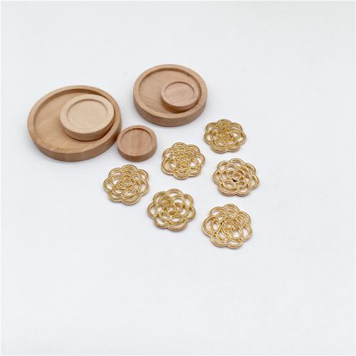 Zinc Alloy Pendants KC gold color plated DIY Approx 5mm Sold By Bag