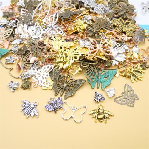 Zinc Alloy Pendants plated random style & DIY Sold By Bag