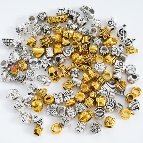 Zinc Alloy Jewelry Beads plated random style & DIY Sold By Bag